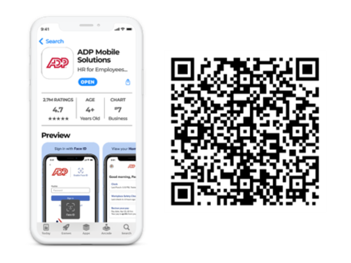 ADP Mobile QR Code